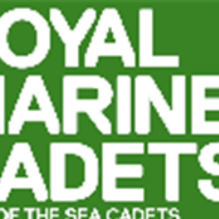 Royal Marines Cadets Troop the New Colour on...