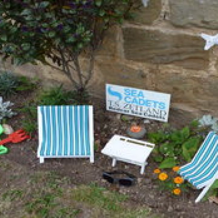 Redcar Sea Cadets Garden entry for Northumbria...