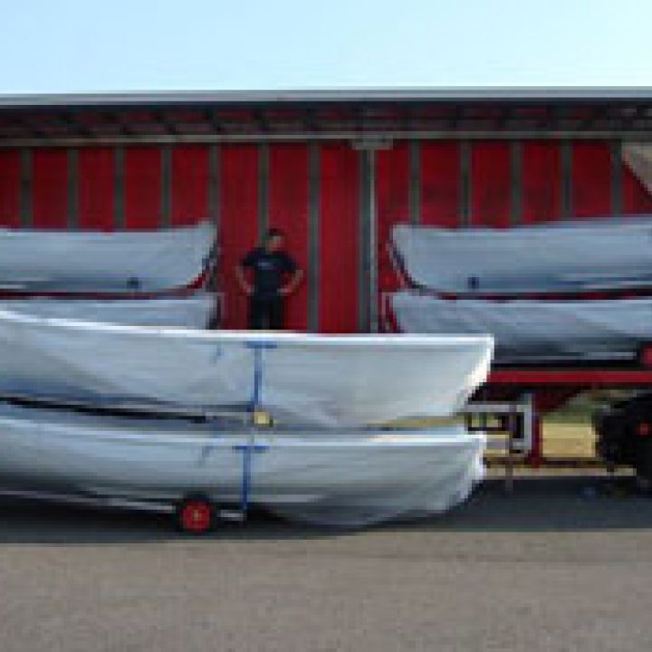 First glimpse of new boat