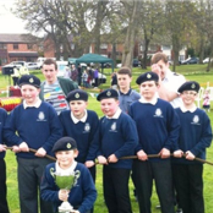 Tug of War win for Junior sea cadets