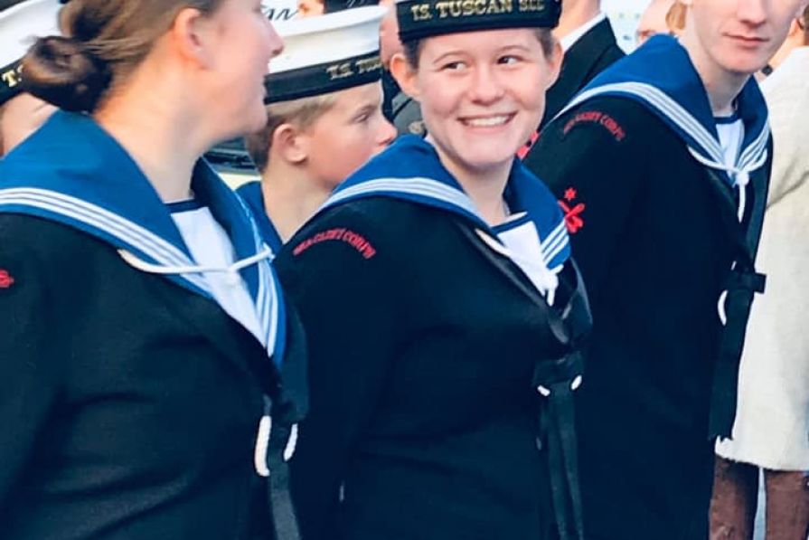 Our Cadets on Parade for Rememberance Day
