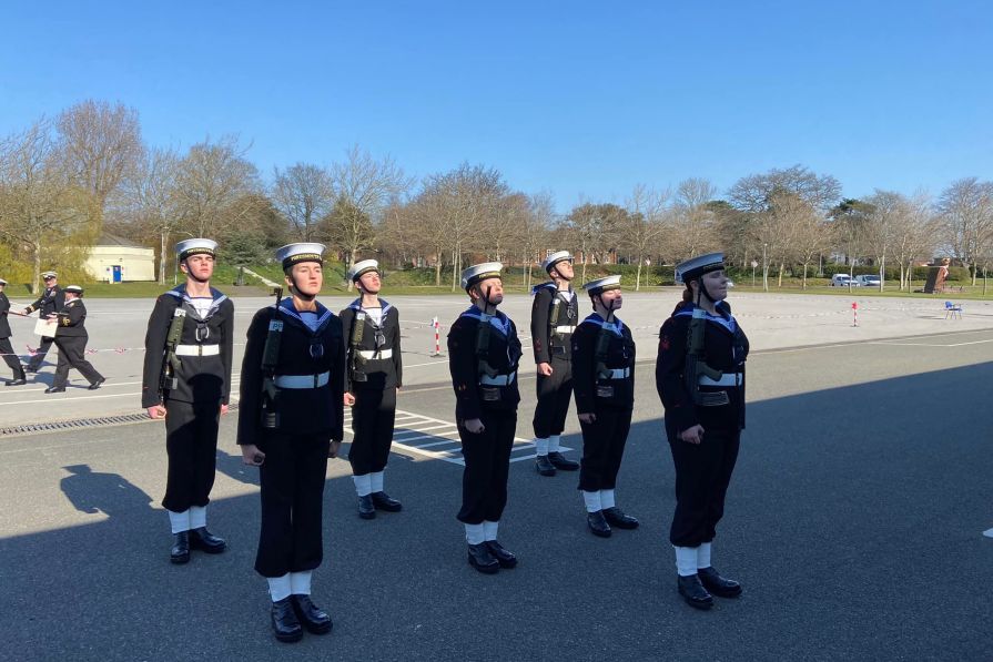 Armed guard drill Champions Southern Area
