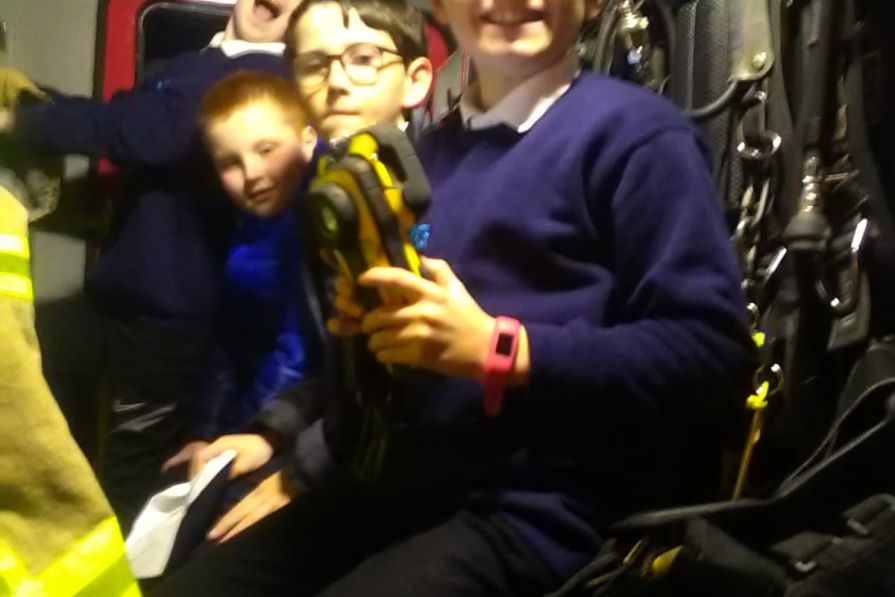 Preston Fire Station visit