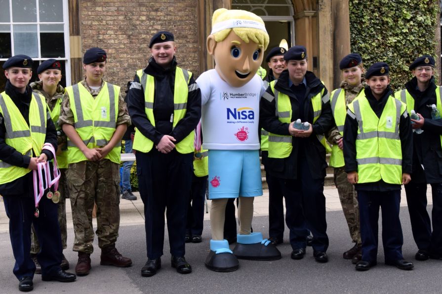Helping out at the Marathon 2022